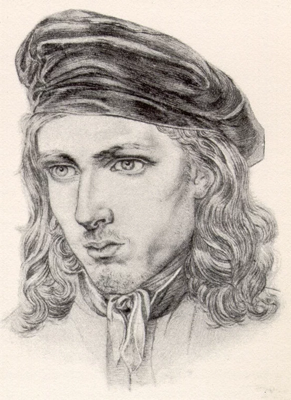 Carl Philipp Fohr - Portrait of the painter Carl Philipp Fohr, Schlossmuseum Darmstadt